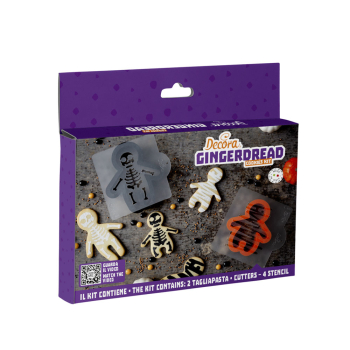 Cookie Cutter and Stencil Set - Gingerdead